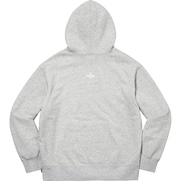 Supreme UNDERCOVER Anti You Hooded Sweatshirt - Heather Grey (front)