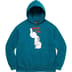 Supreme UNDERCOVER Anti You Hooded Sweatshirt - Marine Blue (front)
