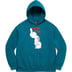 Supreme UNDERCOVER Anti You Hooded Sweatshirt - Marine Blue (front)
