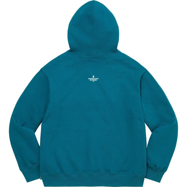 Supreme UNDERCOVER Anti You Hooded Sweatshirt - Marine Blue (front)