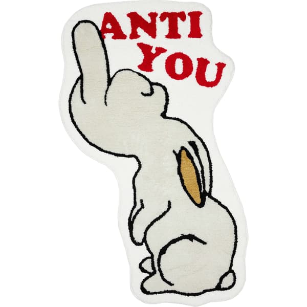 Supreme UNDERCOVER Anti You Rug - White (front)