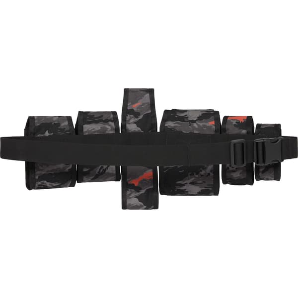 Supreme UNDERCOVER Belt Waist Bag - Black Camo (front)