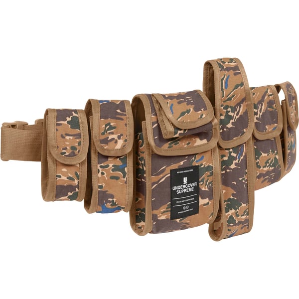 Supreme UNDERCOVER Belt Waist Bag - Brown Camo (front)