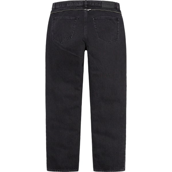Supreme UNDERCOVER Layered Jean - Washed Black (front)