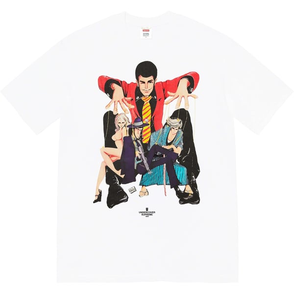 Supreme UNDERCOVER Lupin Tee - White (front)