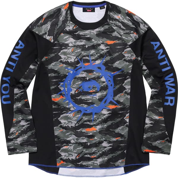 Supreme UNDERCOVER Moto Jersey - Black (front)