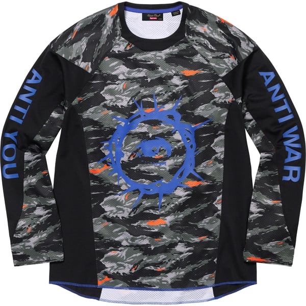 Supreme UNDERCOVER Moto Jersey - Black (front)