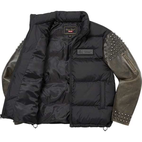 Supreme UNDERCOVER Puffer Jacket - Black (front)