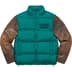 Supreme UNDERCOVER Puffer Jacket - Teal (front)