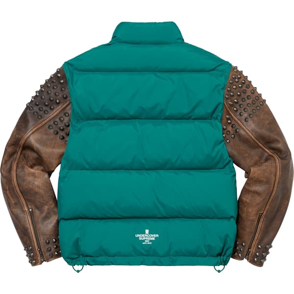 Supreme UNDERCOVER Puffer Jacket - Teal (front)