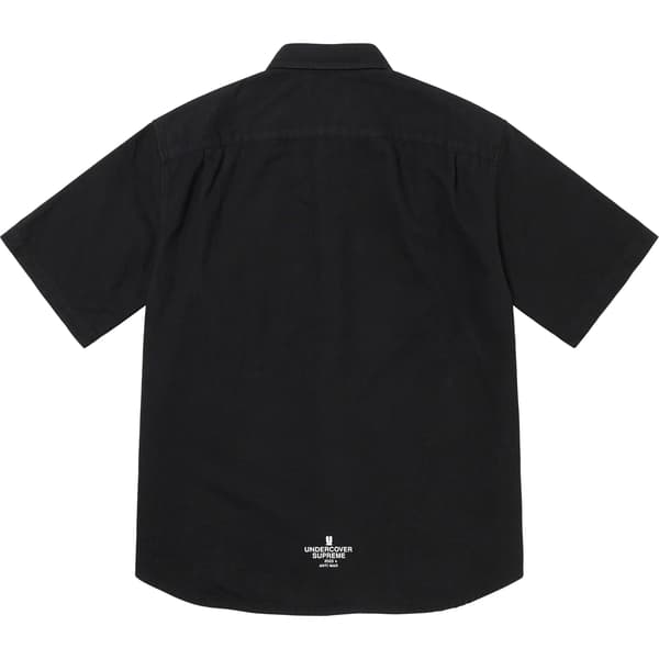 Supreme UNDERCOVER S/S Flannel Shirt - Black (front)