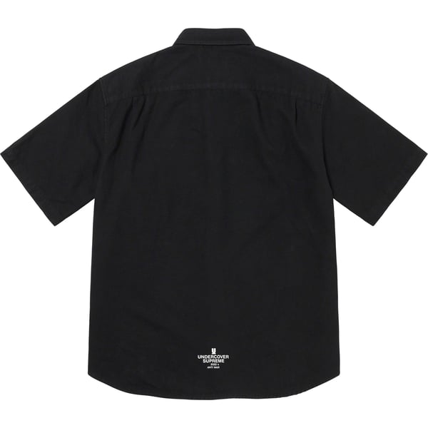 Supreme UNDERCOVER S/S Flannel Shirt - Black (front)