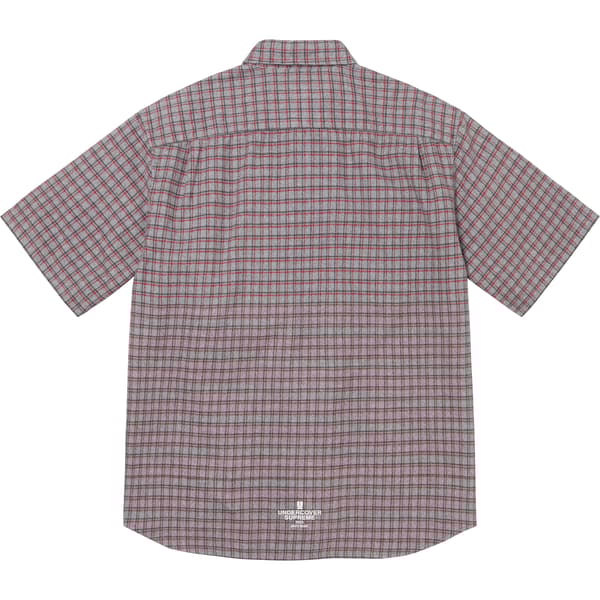 Supreme UNDERCOVER S/S Flannel Shirt - Grey Plaid (front)