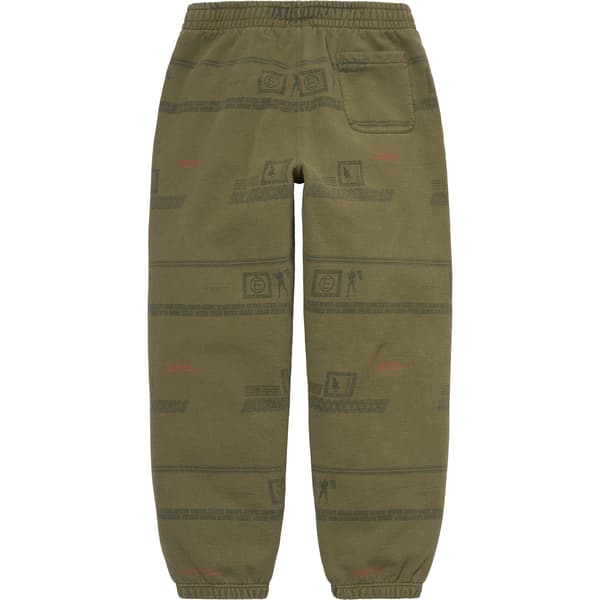 Supreme UNDERCOVER Sweatpant - Dark Olive (front)