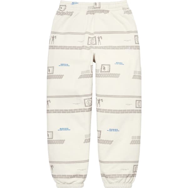 Supreme UNDERCOVER Sweatpant - Stone (front)