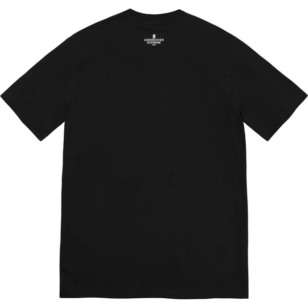 Supreme UNDERCOVER Tag Tee - Black (front)