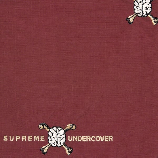 Supreme UNDERCOVER Track Jacket - Burgundy (front)