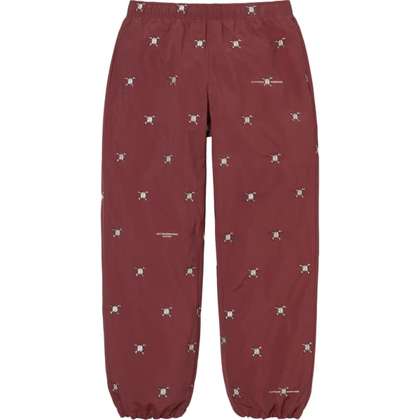 Supreme UNDERCOVER Track Pant - Burgundy (front)