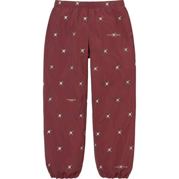 Supreme UNDERCOVER Track Pant - Burgundy (front)