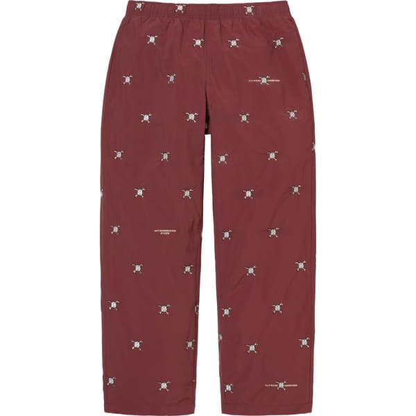 Supreme UNDERCOVER Track Pant - Burgundy (front)