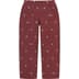Supreme UNDERCOVER Track Pant - Burgundy (front)