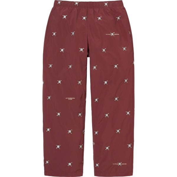 Supreme UNDERCOVER Track Pant - Burgundy (front)
