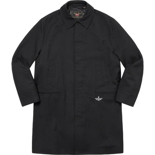 Supreme UNDERCOVER Trench + Puffer Jacket - Black (front)