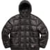 Supreme UNDERCOVER Trench + Puffer Jacket - Black (front)