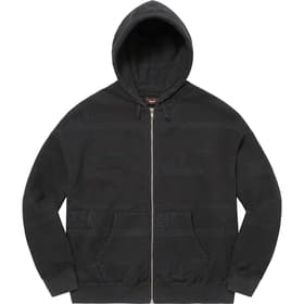 Supreme UNDERCOVER Zip Up Hooded Sweatshirt Black