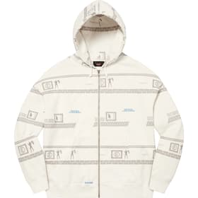 Supreme UNDERCOVER Zip Up Hooded Sweatshirt Stone