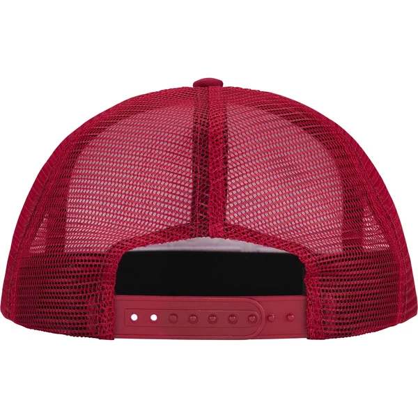 Supreme Underline Mesh Back 5-Panel - Cardinal (front)