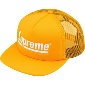 Supreme Underline Mesh Back 5-Panel Gold