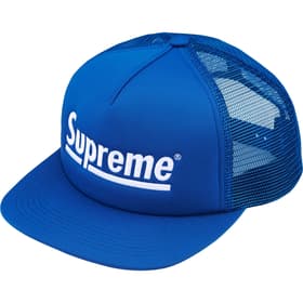 Supreme Underline Mesh Back 5-Panel Light Royal