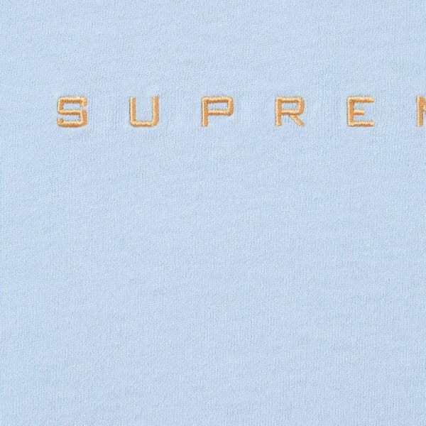 Supreme University S/S Top - Light Blue (front)