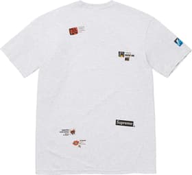 Supreme Upset Tee Ash Grey