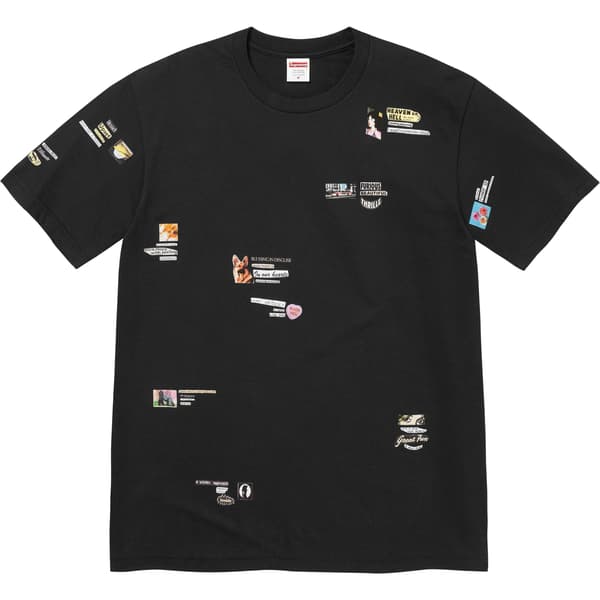 Supreme Upset Tee - Black (front)