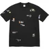 Supreme Upset Tee - Black (front)