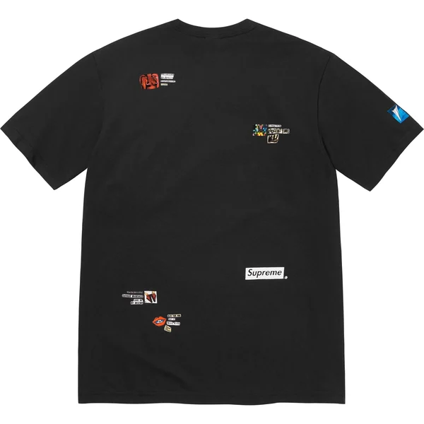 Supreme Upset Tee - Black (front)
