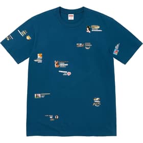 Supreme Upset Tee Indigo