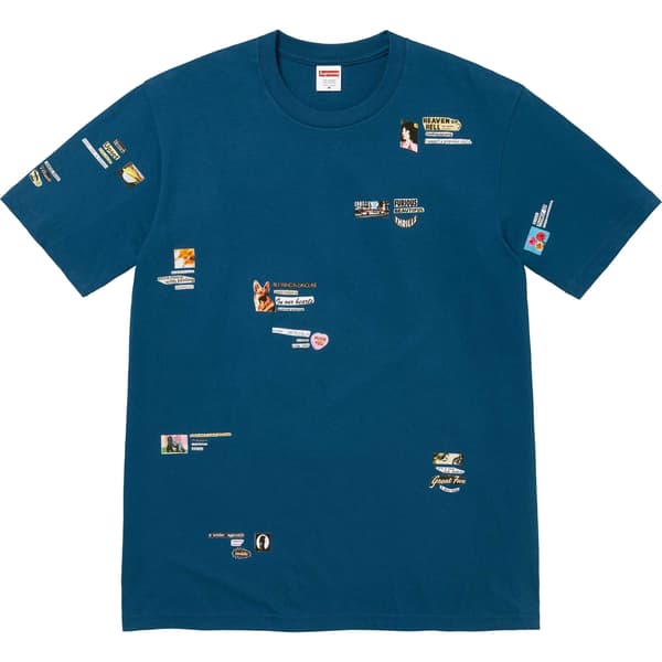 Supreme Upset Tee - Indigo (front)