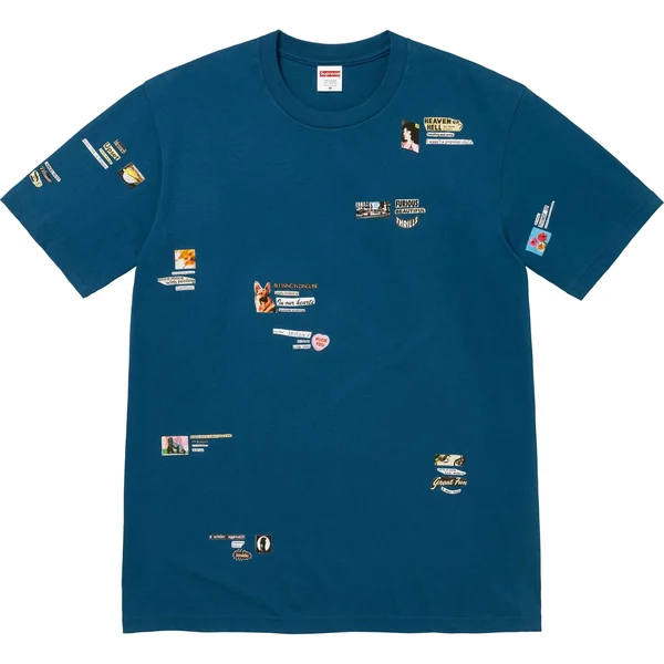 Supreme Upset Tee - Indigo (front)