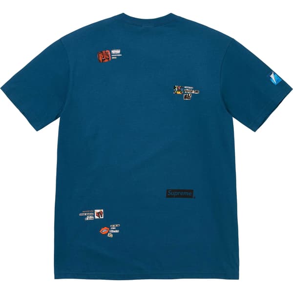 Supreme Upset Tee - Indigo (front)