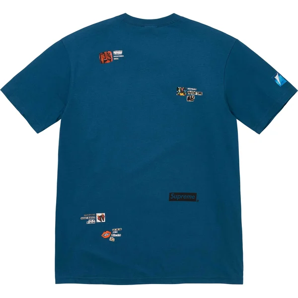 Supreme Upset Tee - Indigo (front)