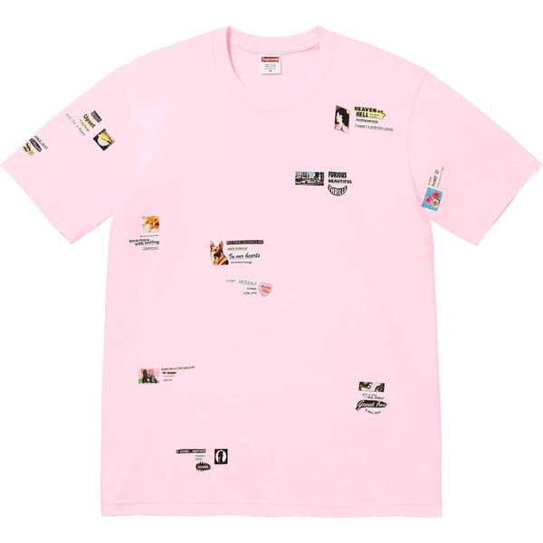 Supreme Upset Tee - Light Pink (front)