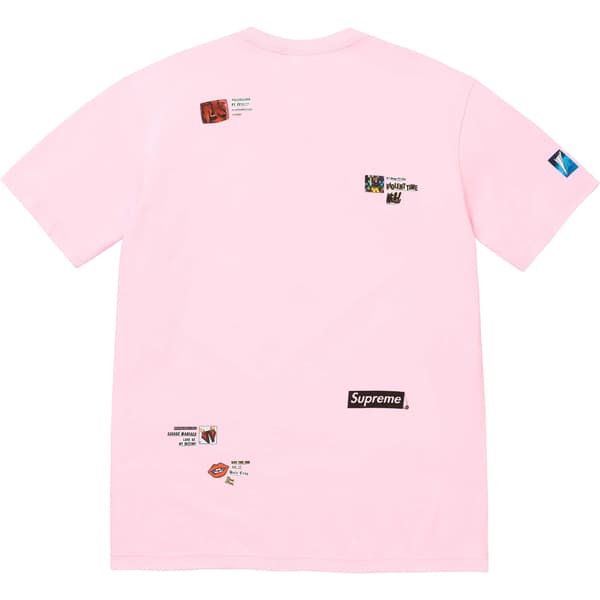 Supreme Upset Tee - Light Pink (front)