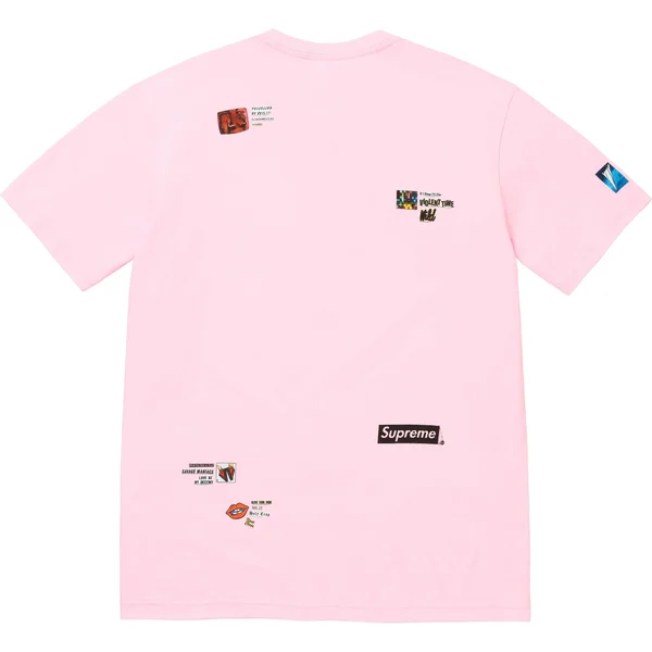 Supreme Upset Tee - Light Pink (front)