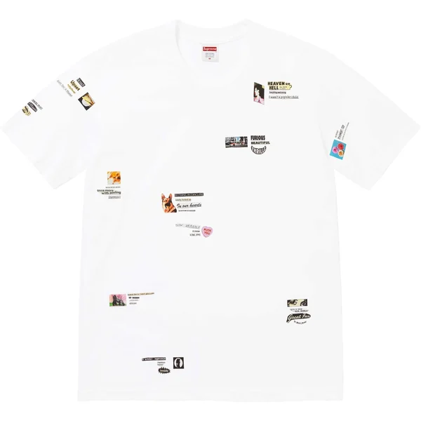 Supreme Upset Tee - White (front)