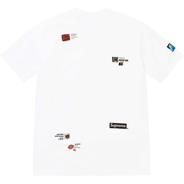 Supreme Upset Tee - White (front)