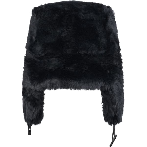 Supreme Ushanka Hat - Black (front)