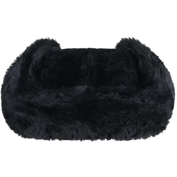 Supreme Ushanka Hat - Black (front)